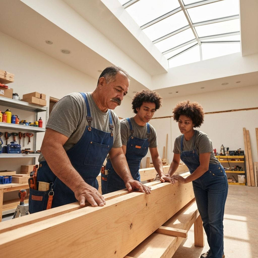 Smans team aan het werk